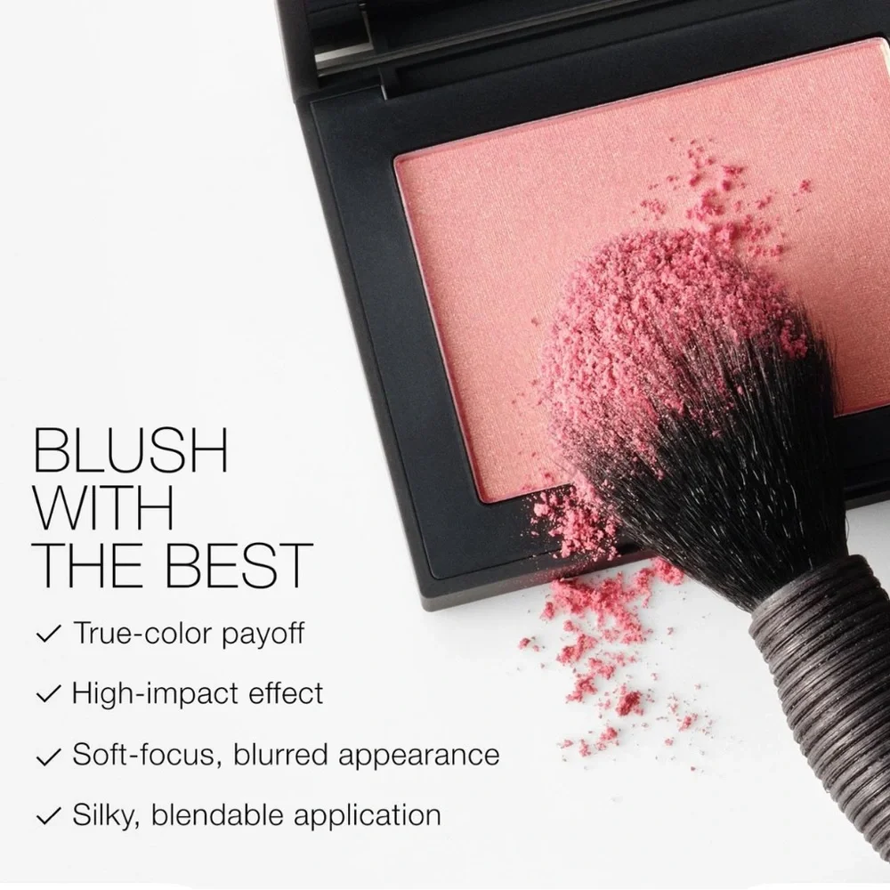 NARS Blush in Behave Mini Travel Purse Size 0.04oz NIB Matte Pink Mauve